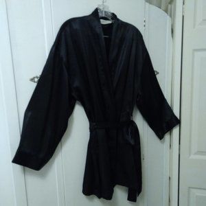 Victorias Secret Vintage Black Robe
